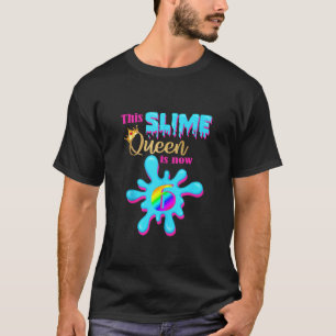 6 Yrs Old Birthday Party 6th Bday 2014 This Slime  T-Shirt