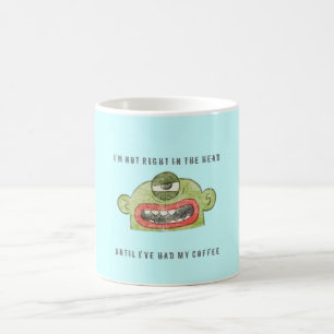 6A NOT RIGHT COFFEE MUG [LIGHT BLUE]