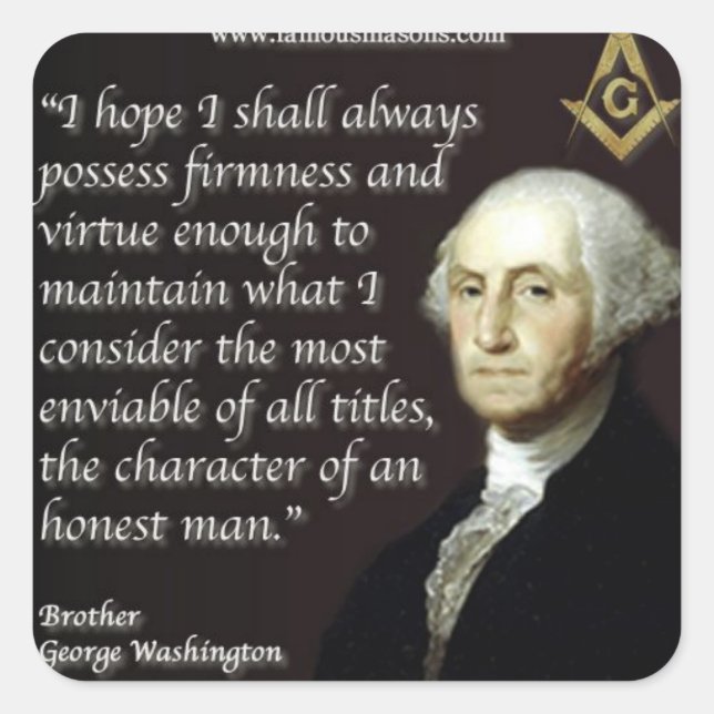 6bc2e2e93206eb61829d3d5d8ee9881c--masonic-symbols- square sticker (Front)