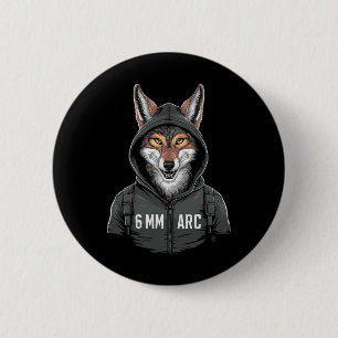 6mm Arc Coyote Shooting Sports Hunting  6 Cm Round Badge