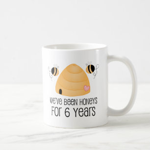 6th Anniversary Couple Gift Coffee Mug