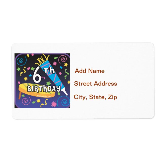 6th Birthday (Front)
