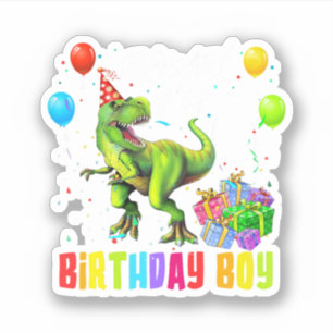 6Th Birthday Boy Dinosaur T Rex