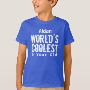 6th Birthday Gift World's Coolest 6 Year Old V13 T-Shirt