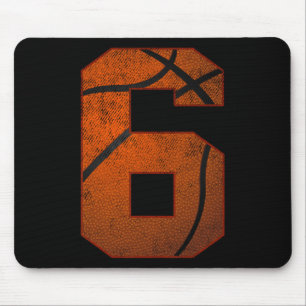 6th Birthday Party Six 6 Year Old Bysketbyll Bday Mouse Pad