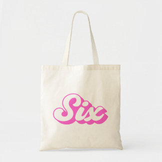 6th Birthday Retro Girl Tote Bag