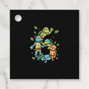 6th Birthday Sea Turtle Tortoise Theme Party 6 Yea Favour Tags