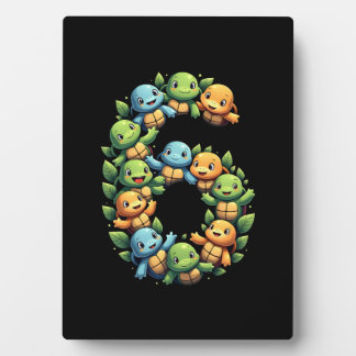6th Birthday Sea Turtle Tortoise Theme Party 6 Yea Plaque