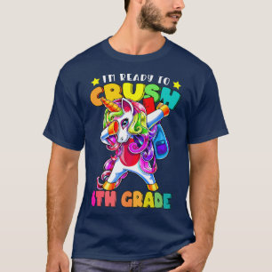 6th Grade Dabbing Unicorn Back to School Girls Pre T-Shirt