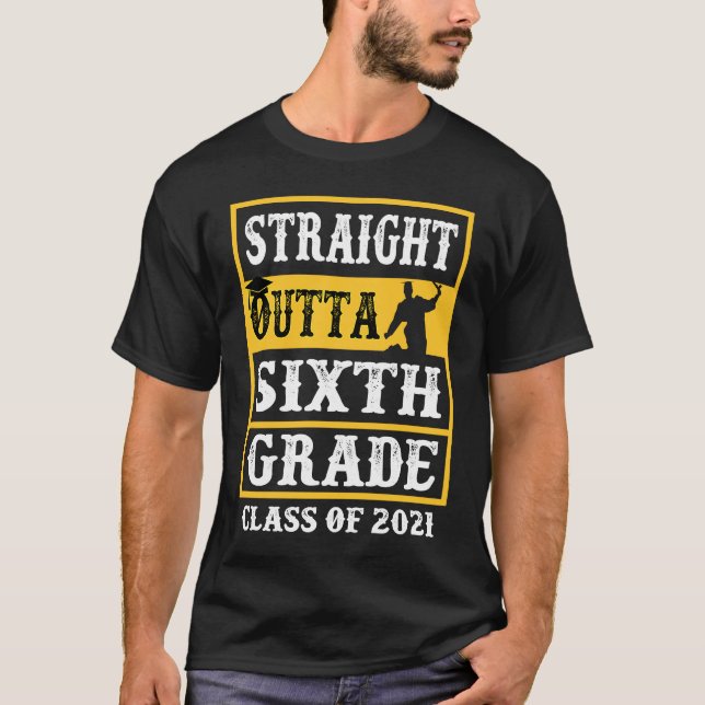 6th Grade Graduation  For Girls Her Students Frien T-Shirt (Front)