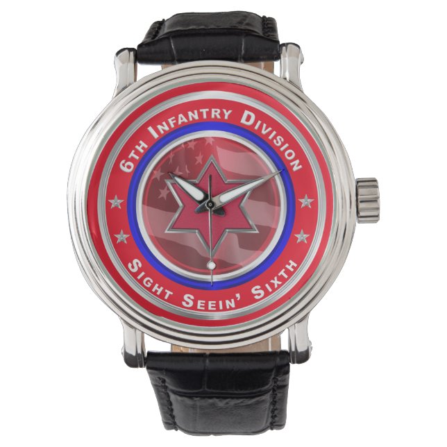 6th Infantry Division Keepsake Watch (Front)