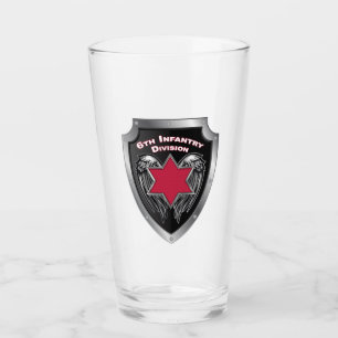 6th Infantry Division “Sight Seein' Sixth” Glass