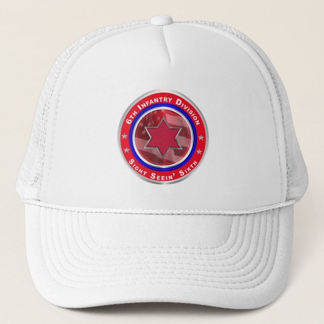 6th Infantry Division  Trucker Hat (Front)