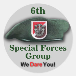 6th Special forces vietnam war veterans Sticker