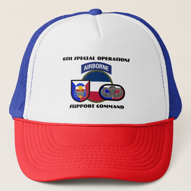 6TH SPECIAL OPERATIONS SUPPORT COMMAND HAT (Front)
