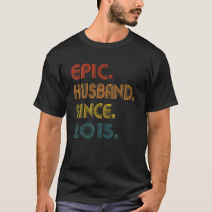 6Th Wedding Anniversary Apparel Him Epic Husband S T-Shirt