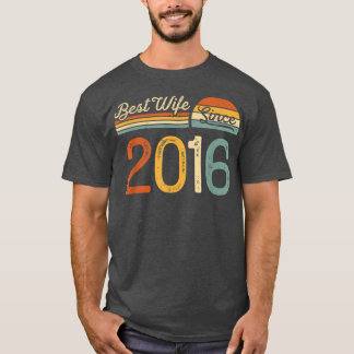 6th Wedding Anniversary for Her  Best Wife Since 2 T-Shirt