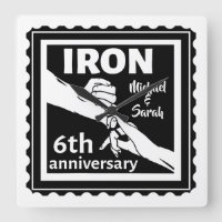 6th wedding anniversary traditional gift iron