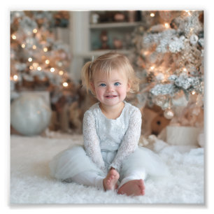 6x6 Family Holiday Photo Print