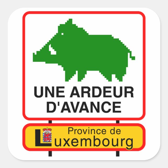 6x Sticker - ONE ADVANCE ARDER (Front)