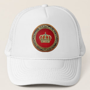 [700] Prince-Princess King-Queen Crown [Belg.Gold] Trucker Hat