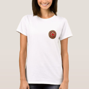 [700] Serpent God Quetzalcoatl [Gold] T-Shirt