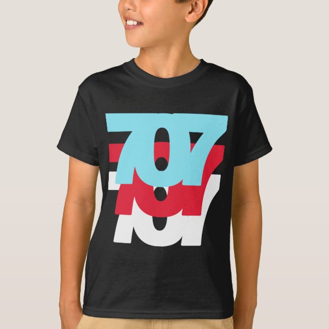 707 Area Code T-Shirt (Front)