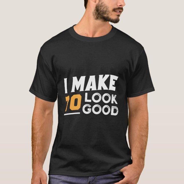 70 70Th T-Shirt (Front)