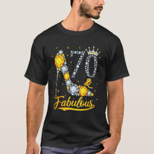 70 And & Fabulous 1952 70Th Birthday Tee Gifts For