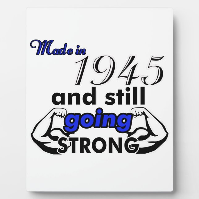 70 birthday design plaque (Front)