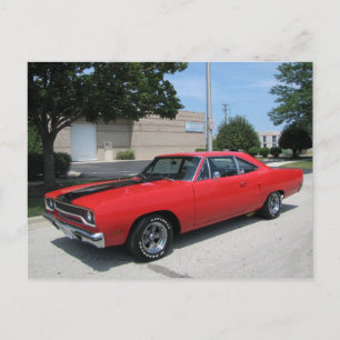 70' Plymouth GTX Postcard