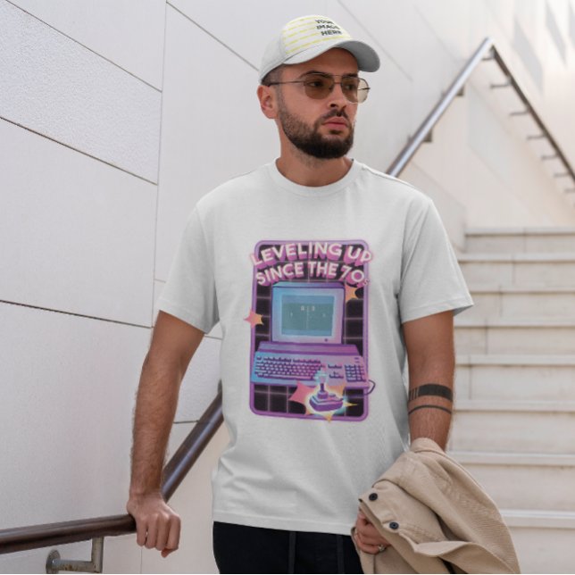 70 s computer videogame retro t-shirt (Creator Uploaded)