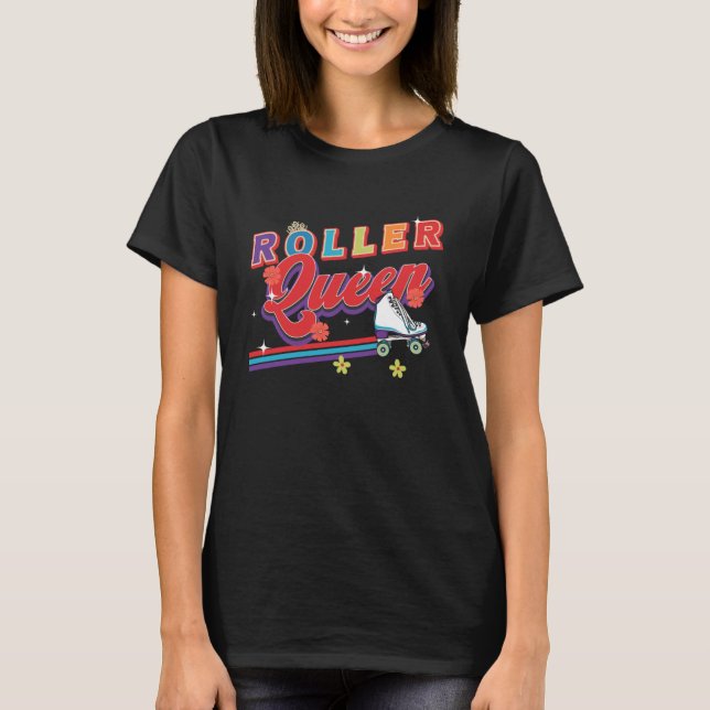 70 s Costume and Retro Roller Disco Outfit for Rol T-Shirt (Front)