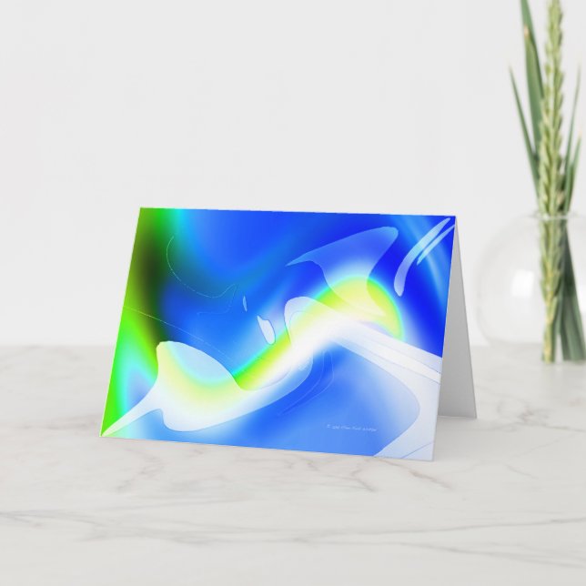 “’70’s Lava Lamp” Photograph Card (Front)