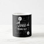 70 Year Old Bday Math Teacher 70th Birthday Gift Coffee Mug<br><div class="desc">Celebrate birthdays with a clever twist! This funny math design uses equations and square roots to reveal the age, making it the perfect choice for math lovers, teachers, students, and geeks who enjoy a good nerdy joke. Great for milestone birthdays, classroom celebrations, or anyone who appreciates clever humor mixed with...</div>