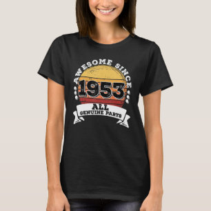 70 Year Old Birthday Anniversary Born in 1953 70th T-Shirt