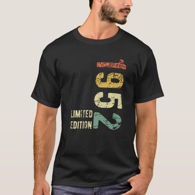 70 Years Old  1952  Retro 70th Birthday T-Shirt (Front)