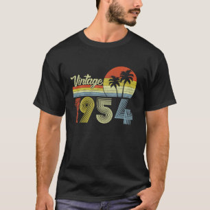 70 Years Old Retro Gifts Vintage 1954 70th T-Shirt