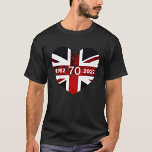 70 Years Platinum Jubilee Retro Vintage T-Shirt