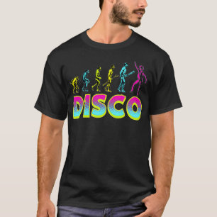 70s 80s 90s Disco Evolution Shirt  Party Outfit