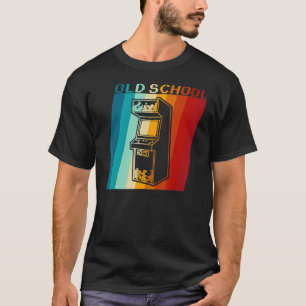 70s 80s 90s Vintage Retro Arcade Video Game Old Sc T-Shirt