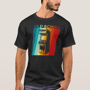70s 80s 90s Vintage Retro Arcade Video Game Old Sc T-Shirt