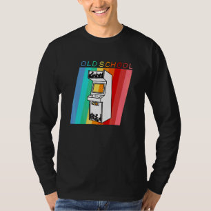 70s 80s 90s Vintage Retro Arcade Video Game Old Sc T-Shirt
