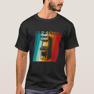 70s 80s 90s Vintage Retro Arcade Video Game Old Sc T-Shirt