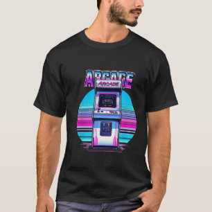 70s 80s 90s Vintage Retro Arcade Video Game Old Sc T-Shirt