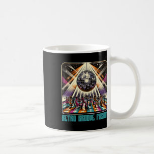 70s 80s Disco Retro Groove Fusion Funky 1970s Disc Coffee Mug