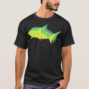 70s 80s Distressed Vintage Retro Graphic Shark T-Shirt