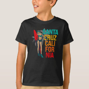 70s 80s in California city Santa Cruz Surfing T-Shirt