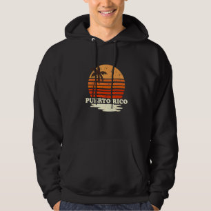 70's 80's Puerto Rico Vintage North America Fan Hoodie