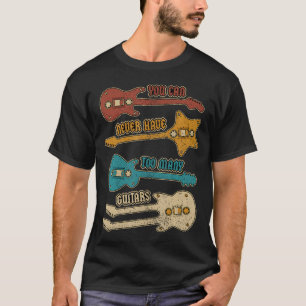 70S 80S Rock Band Outfit Guitar Cassette Tape Funn T-Shirt